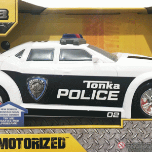 tonka mighty motorized police cruiser toy vehicle