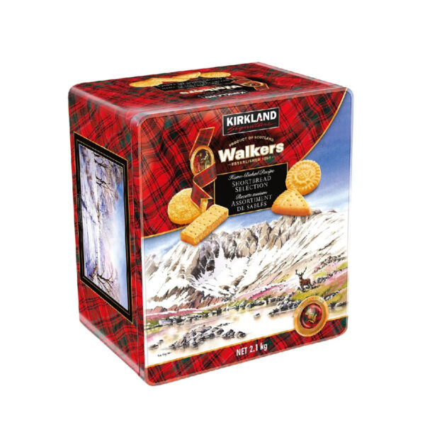 Kirkland Signature Walkers Selection Shortbread Cookies 2.1 kg