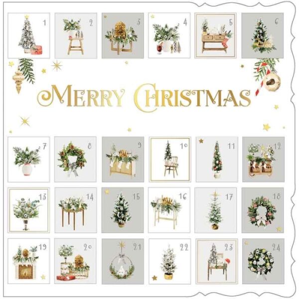 12 Pemium Advent Christmas Cards