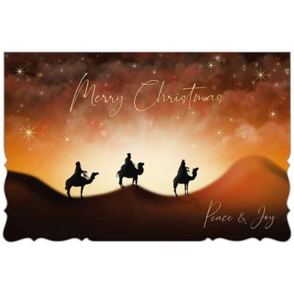 Peace & Joy 12 Premium Christmas Cards