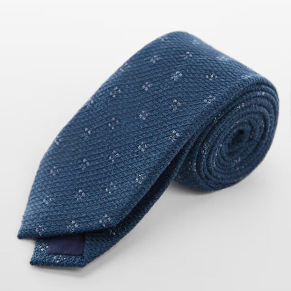 Navy Silk Tie