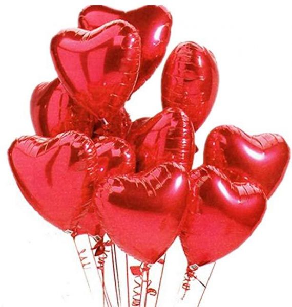 18 Inches Heart Foil Balloon - Lotus Gallery