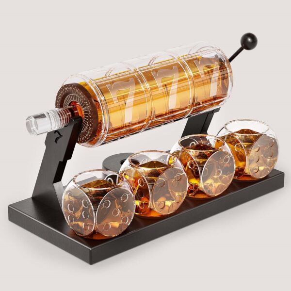 Slot Whiskey Decanter Set