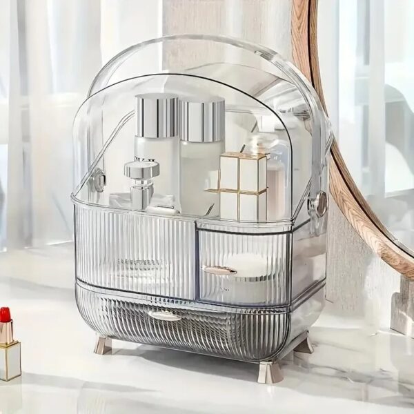 Transparent Dustproof Cosmetic Organizer