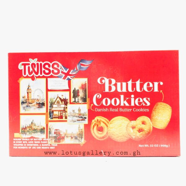 Twiss Danish Butter Cookies 908g