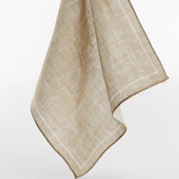 100% Linen Pocket Square