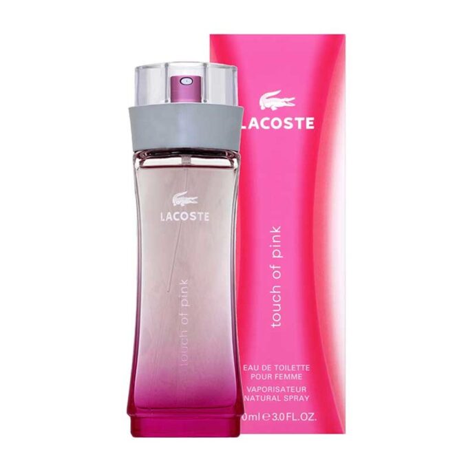 Lacoste Touch Of Pink Edt 90ML - Image 2