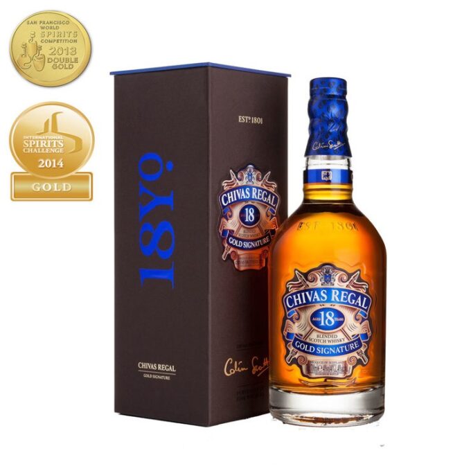 CHIVAS REGAL 18YRS GOLD SIGNATURE WHISKY