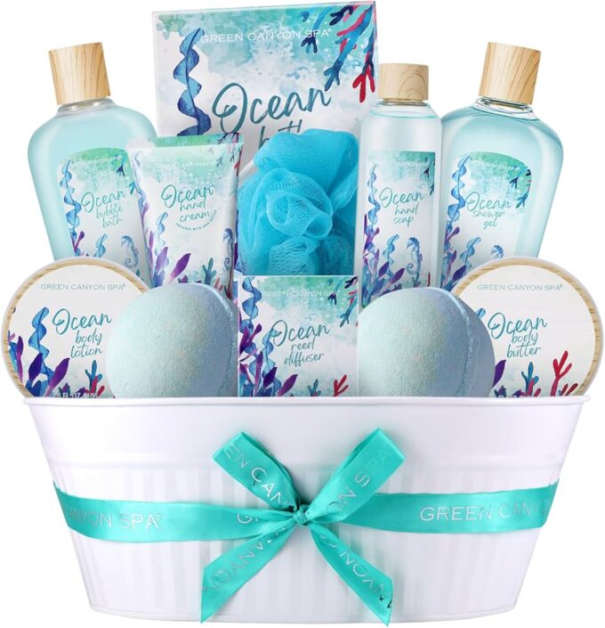 12 pc Ocean Bath Set - Image 2