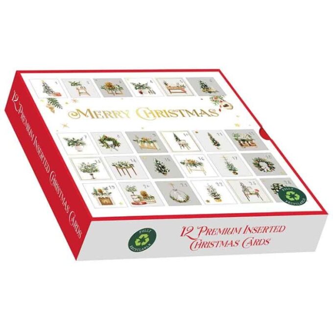 12 Pemium Advent Christmas Cards - Image 2