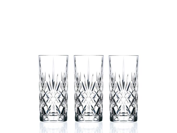 Rcr Crystal Melodia Hi Ball Glass