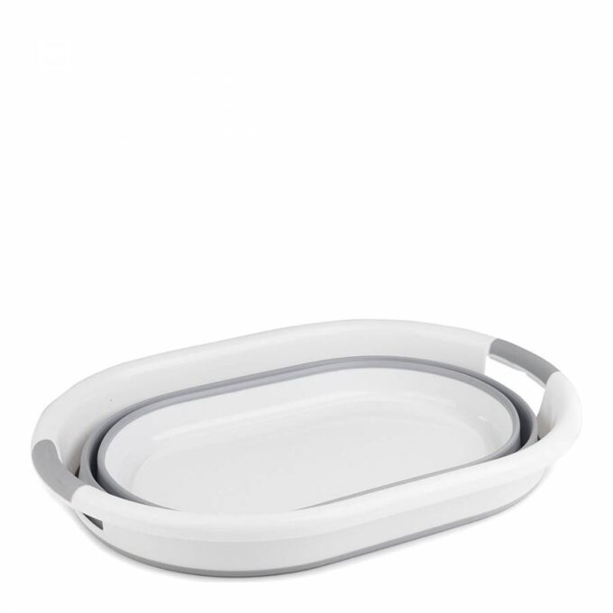 Beldray Foldable Laundry Basket Oval - Image 2
