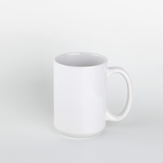 15oz White Mug