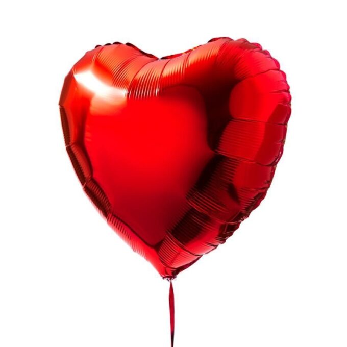 18 Inches Heart Foil Balloon
