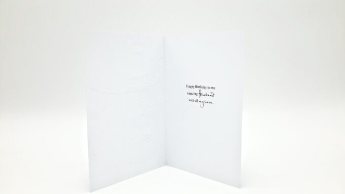 For My Husband On Your Birthday By Isabel's Garden - Image 2
