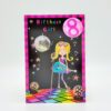 Birthday Girl With 8 Badge By Simon Elvin