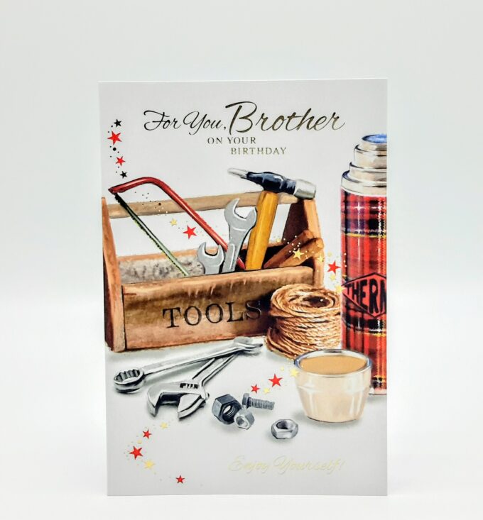 For You Brother, On Your Birthday By Simon Elvin (Tools)