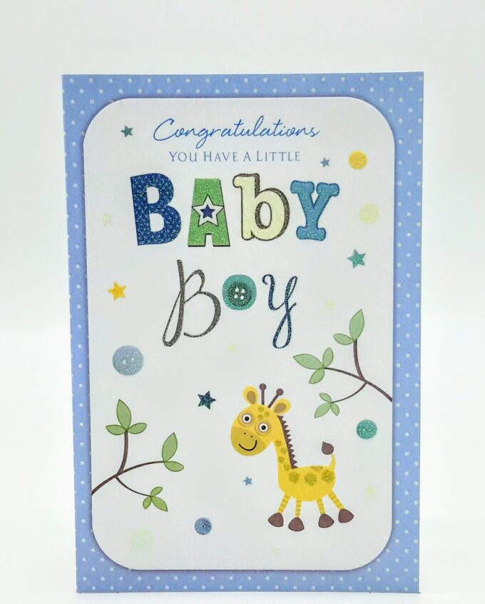 Congratulations You Have A Little Boy By Simon Elvin