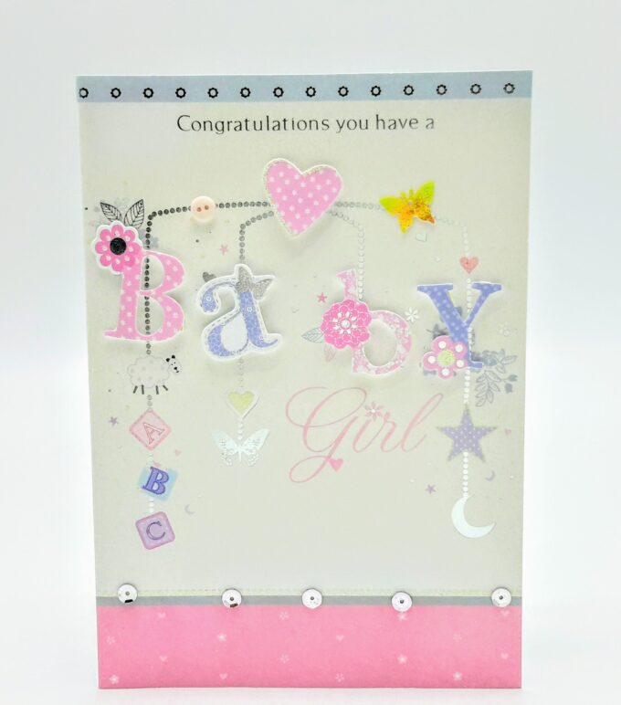 Congratulations You Have A Baby Girl By Isabel's Garden