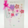 A Get Well Note By Isabel's Garden