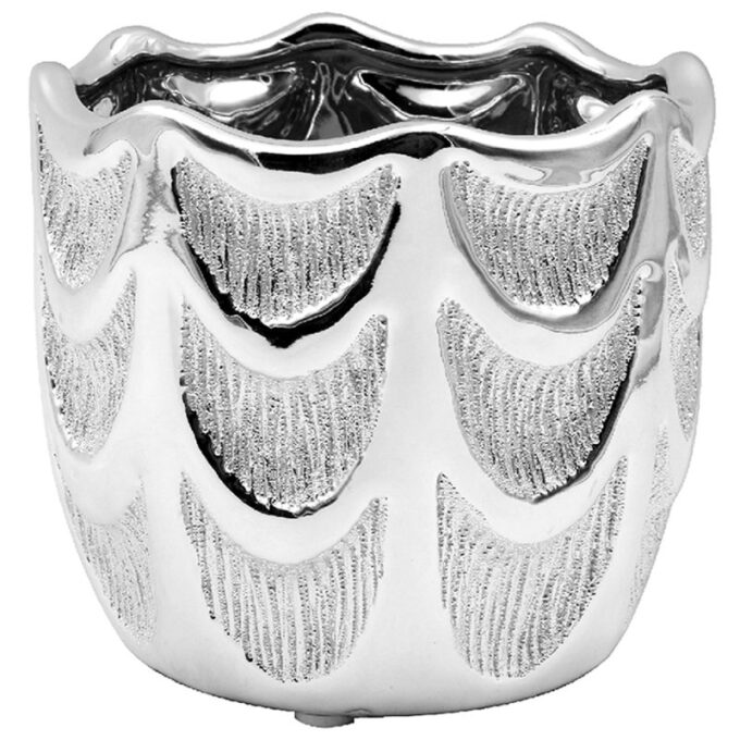 Silver Art Planter