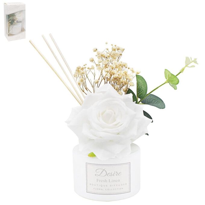 500Ml White Fresh Linen Diffuser