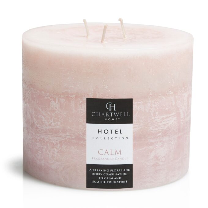 CHARTWELL HOME CALM FRAGRANCE PILLAR CANDLE