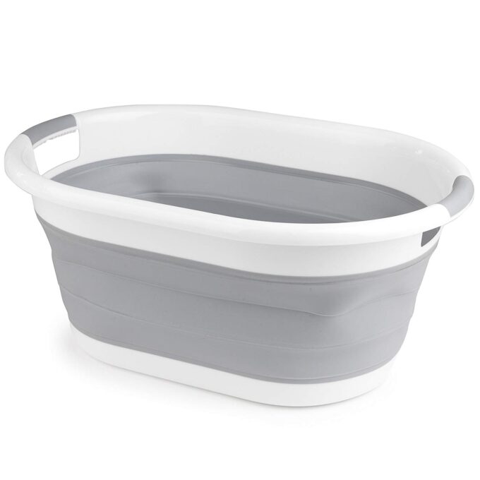 Beldray Foldable Laundry Basket Oval