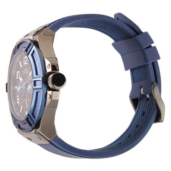 GUESS MENS SPORT SILICON WATCH - Image 4