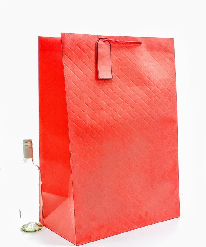MELANIA XL RED GIFT BAG