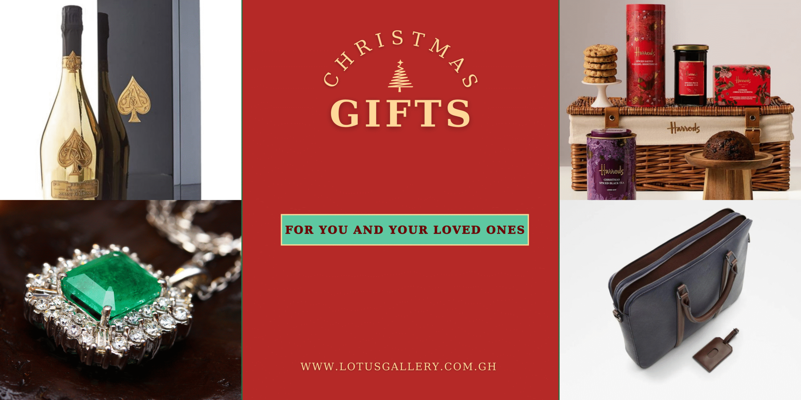 Red Festive Christmas Banner scaled