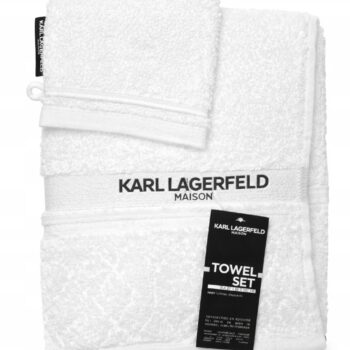 Uteraky Karl Lagerfeld Maison komplet Biele Premium Bavlna originalne