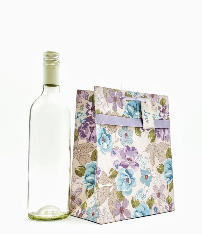 With Love Gift Bag Purple S/S