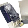 William Hunt Black 100% Leather Classic Belt