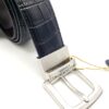 William Hunt Croc Design Leather Belt