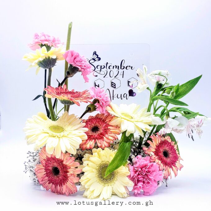 Custom Floral Stand
