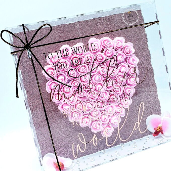 Acrylic Heart Keepsake - Image 3