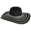 Adrienne Vittadini Straw Aztec Sun Hat
