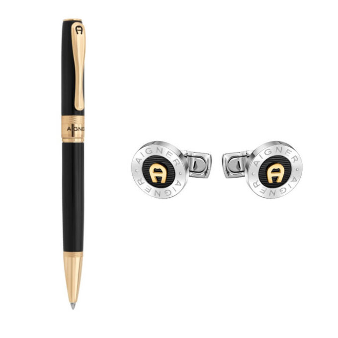 Aigner Pen & Cufflink Set
