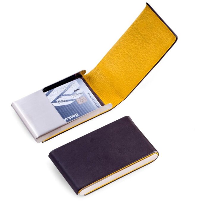 Bey Berk Leather Business Card Case