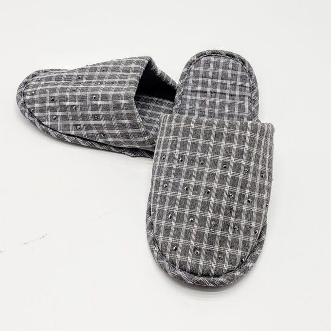 Black Bedroom Slippers