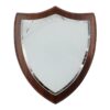 Wood And Star Glass Plaque