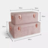Velvet Blush Storage Trunks - Image 2