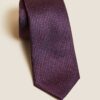 Burgundy Silk Tie