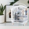 Transparent Dustproof Cosmetic Organizer - Image 3