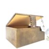 Drexel Heritage Leather Box With Swarovski Crystals - Image 3
