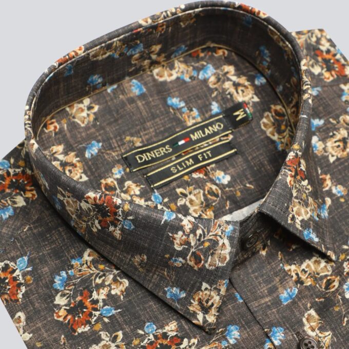 Diners Exclusive Milano Slim Fit Shirt