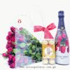 A Dozen Roses And Chocolates