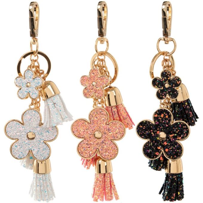 Flower Tassel Keyring