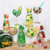 Hand Painted Water Carafe - Image 2